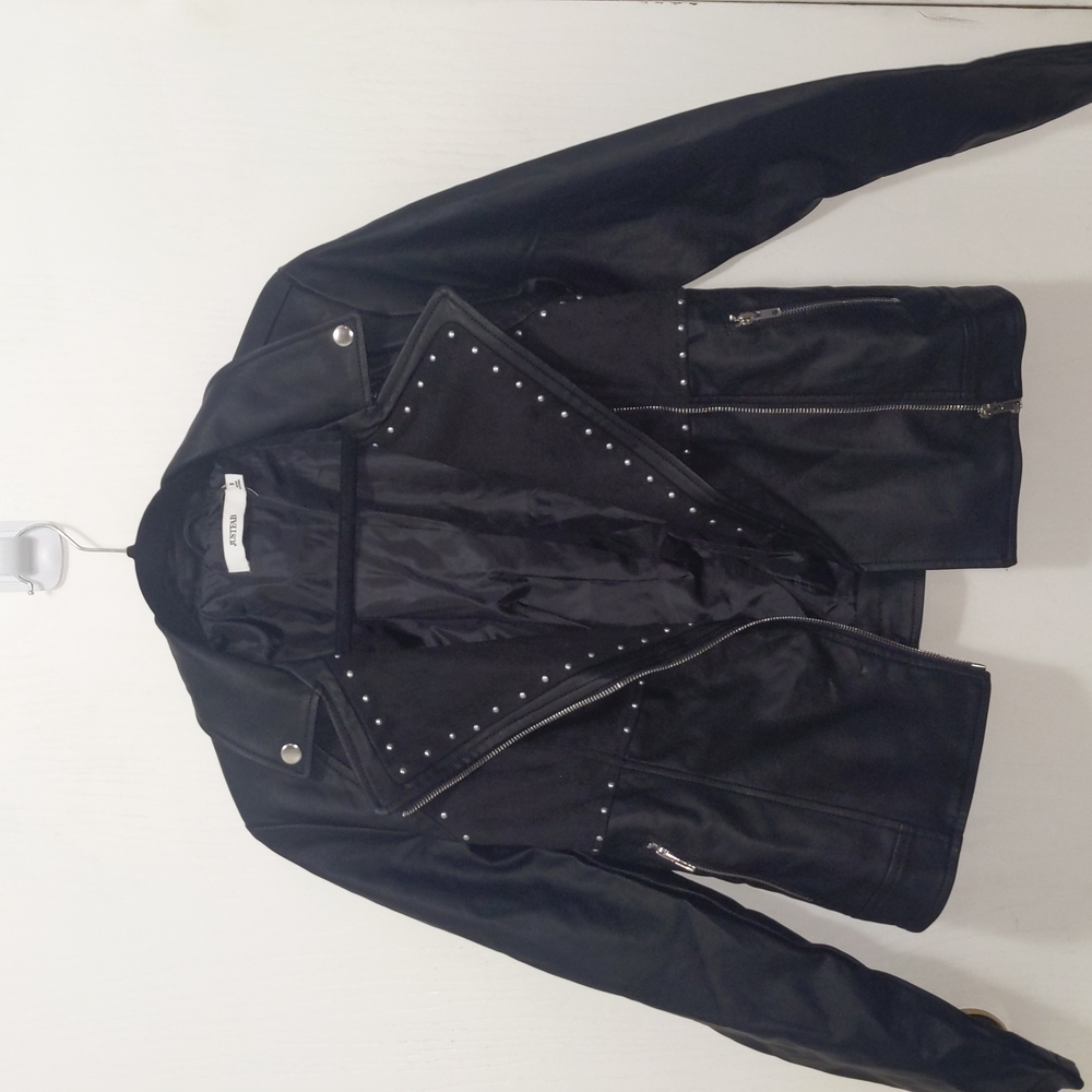 Black pleather jacket